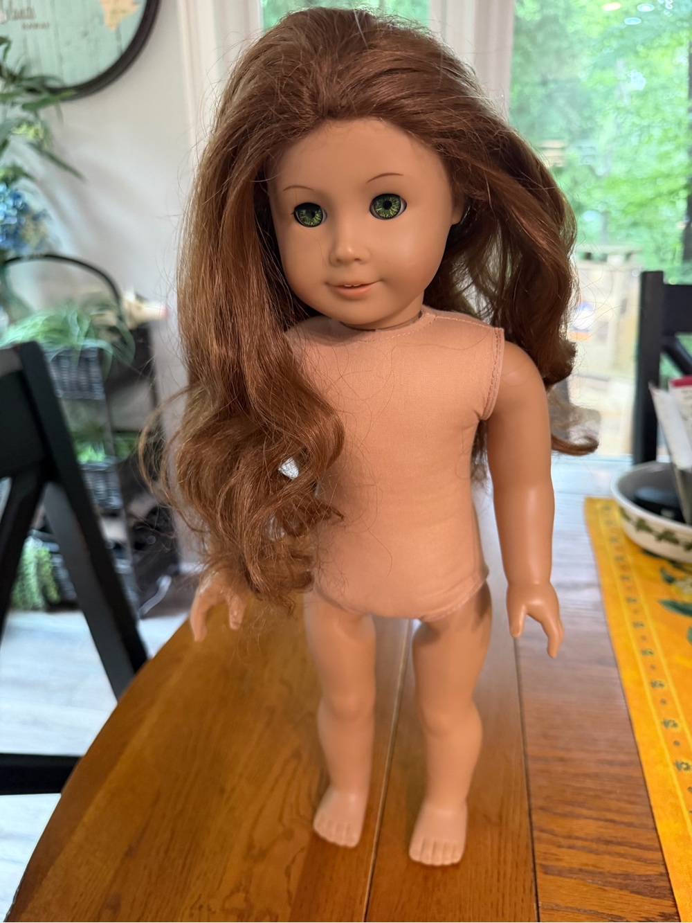 American Girl 2008 FELICITY Auburn Hair Green Eyes EUC